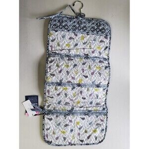 Vera Bradley Hanging Travel Accessory Organizer Plaza Tile Pattern NEW W TAGS